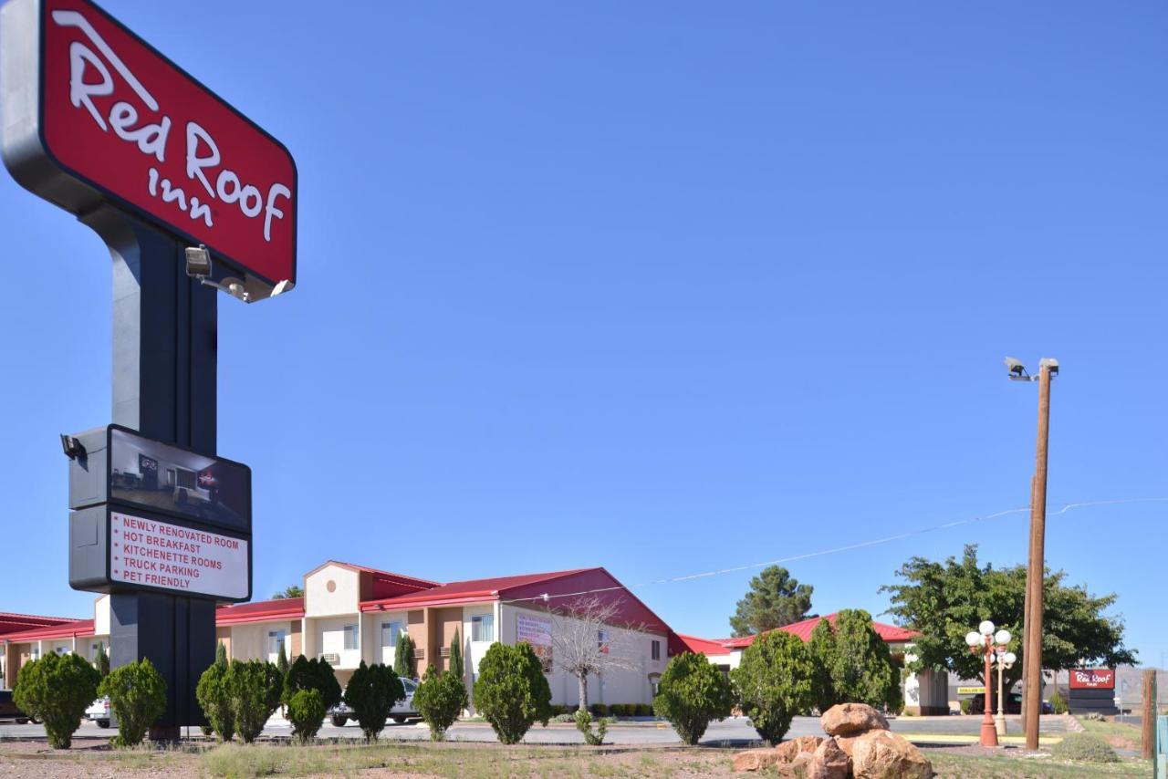 Red Roof Inn Van Horn Bagian luar foto
